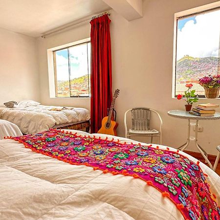 Apart Hotel De Alegria Cusco Bagian luar foto