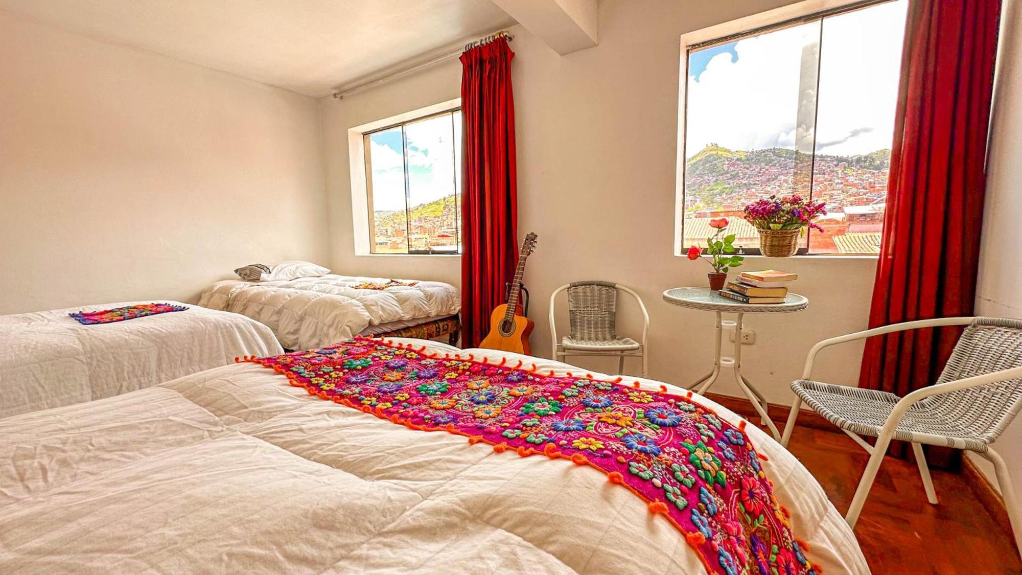 Apart Hotel De Alegria Cusco Bagian luar foto