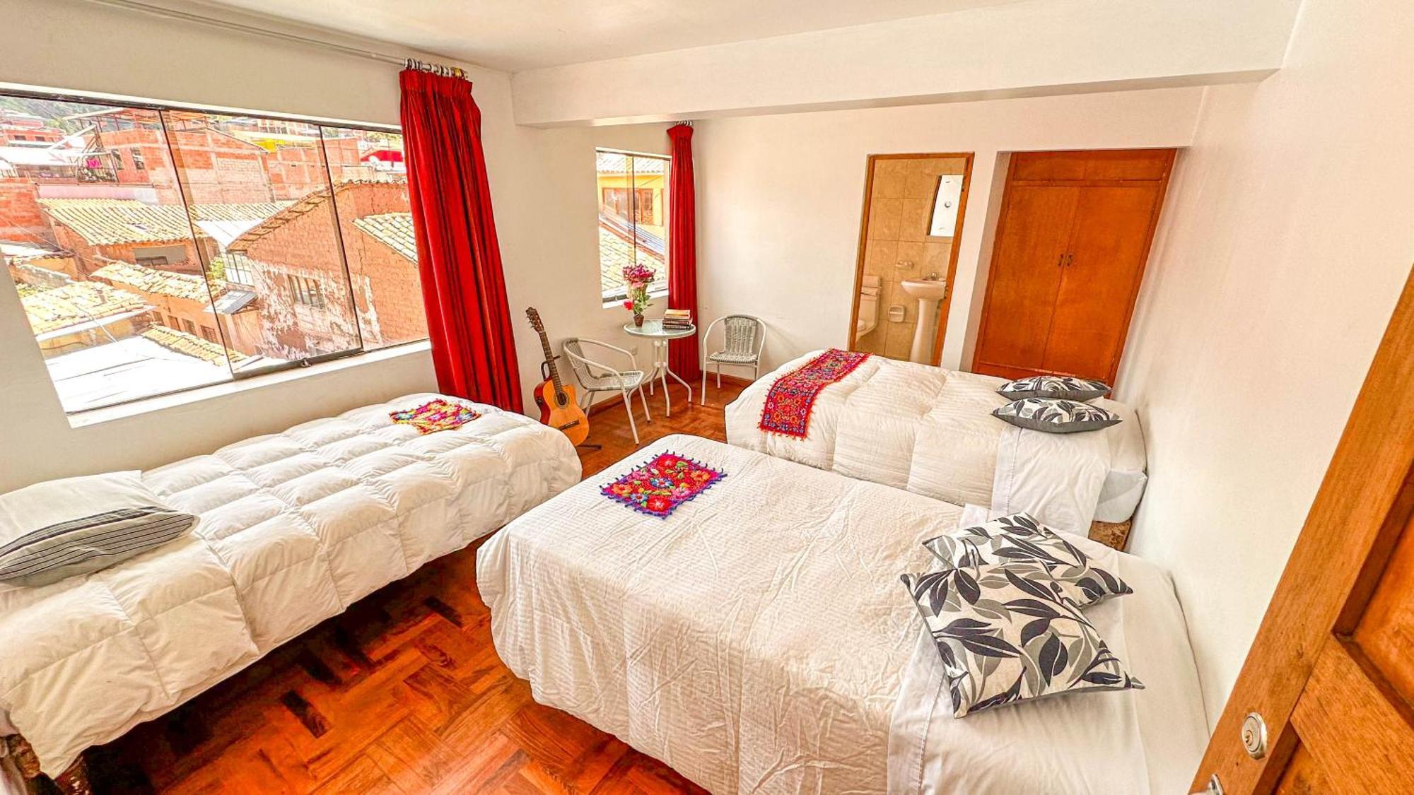Apart Hotel De Alegria Cusco Bagian luar foto