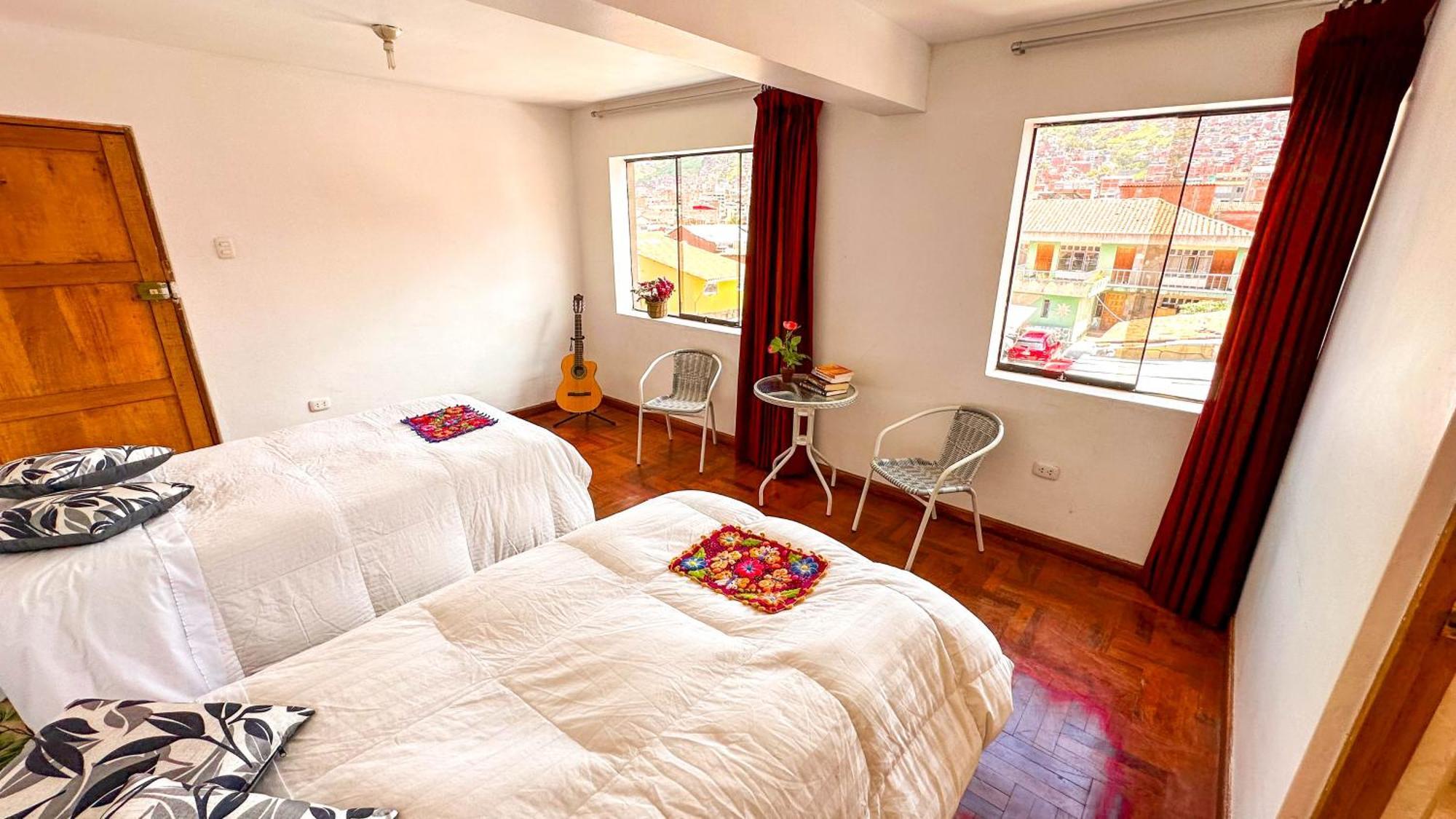 Apart Hotel De Alegria Cusco Bagian luar foto