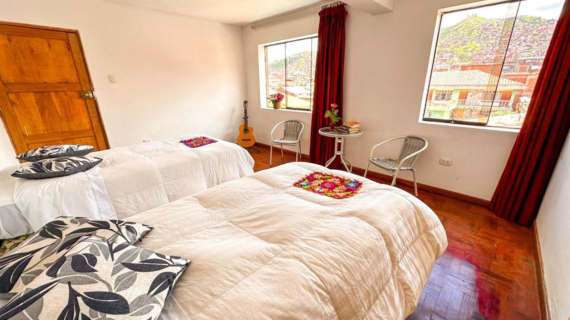 Apart Hotel De Alegria Cusco Bagian luar foto