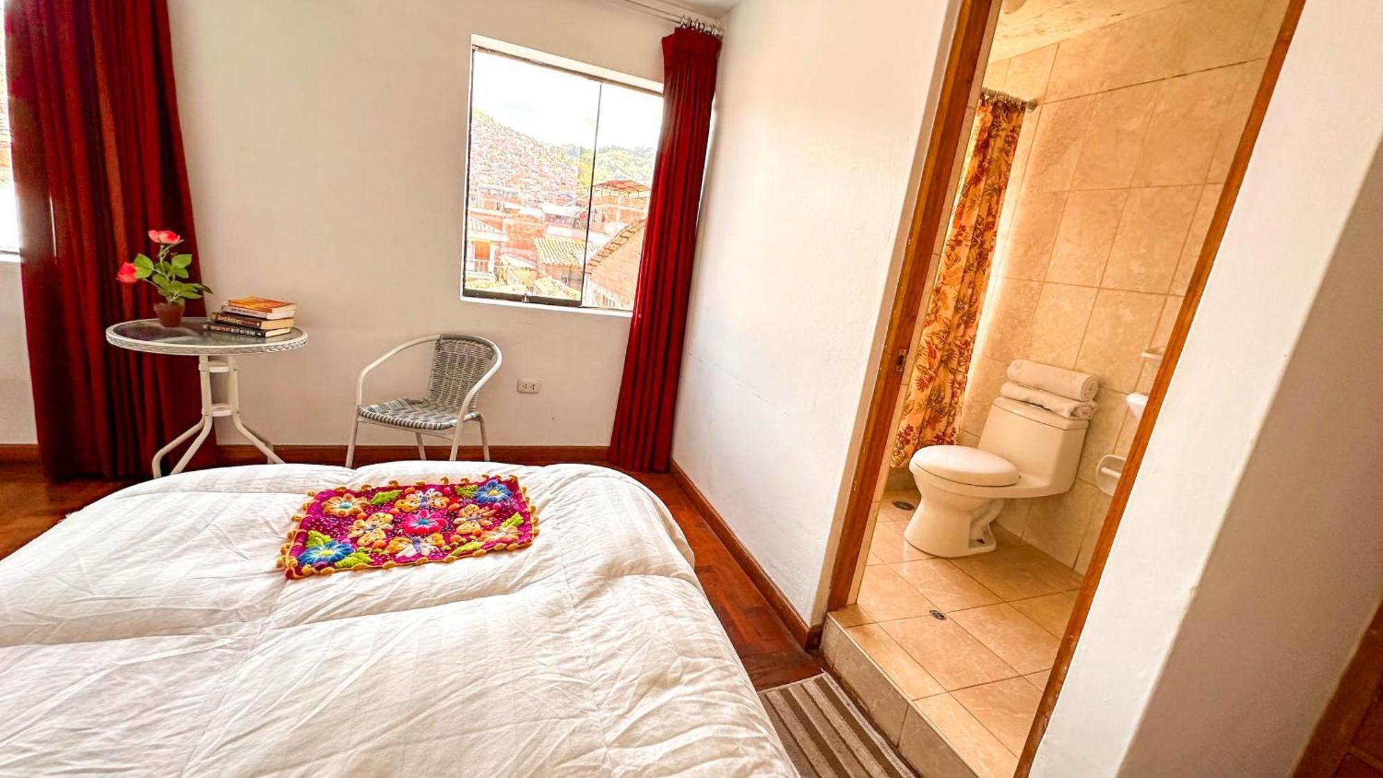 Apart Hotel De Alegria Cusco Bagian luar foto