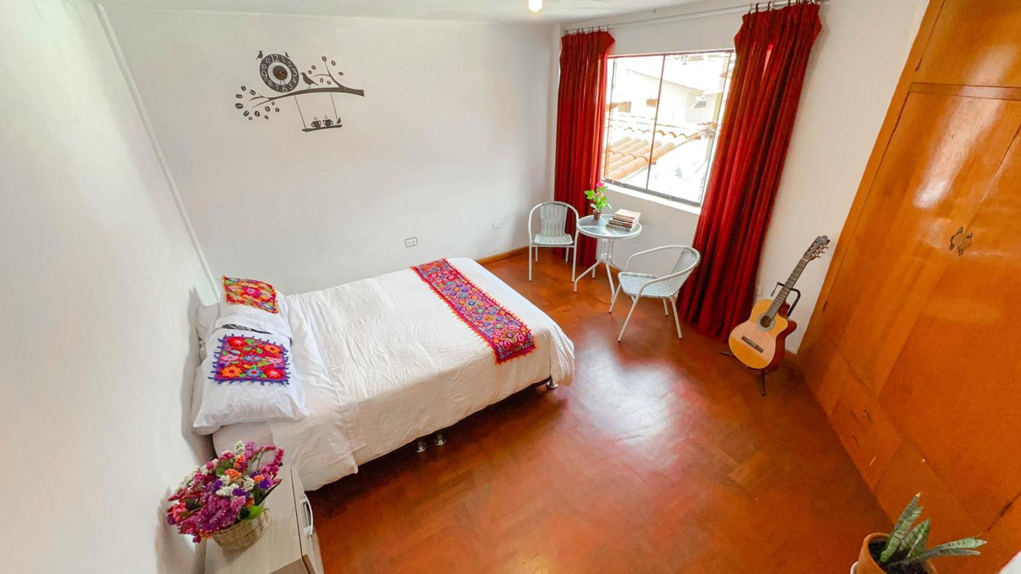 Apart Hotel De Alegria Cusco Bagian luar foto